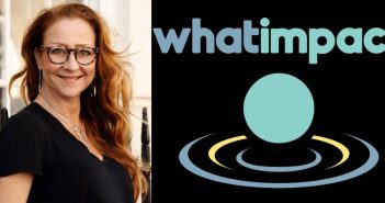 Launch Of AI Matchmaking Platform To Connect Companies And Charities Tiia Sammallahti and whatimpact logo