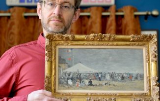 Antiques dealer appeals for help in finding owner of stolen picture stolen painting