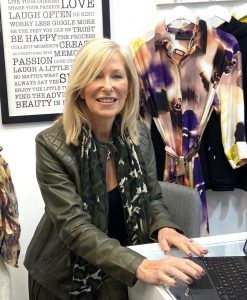 Tricia Stirling, founder and director of fashion business Vanity Fair Scotland