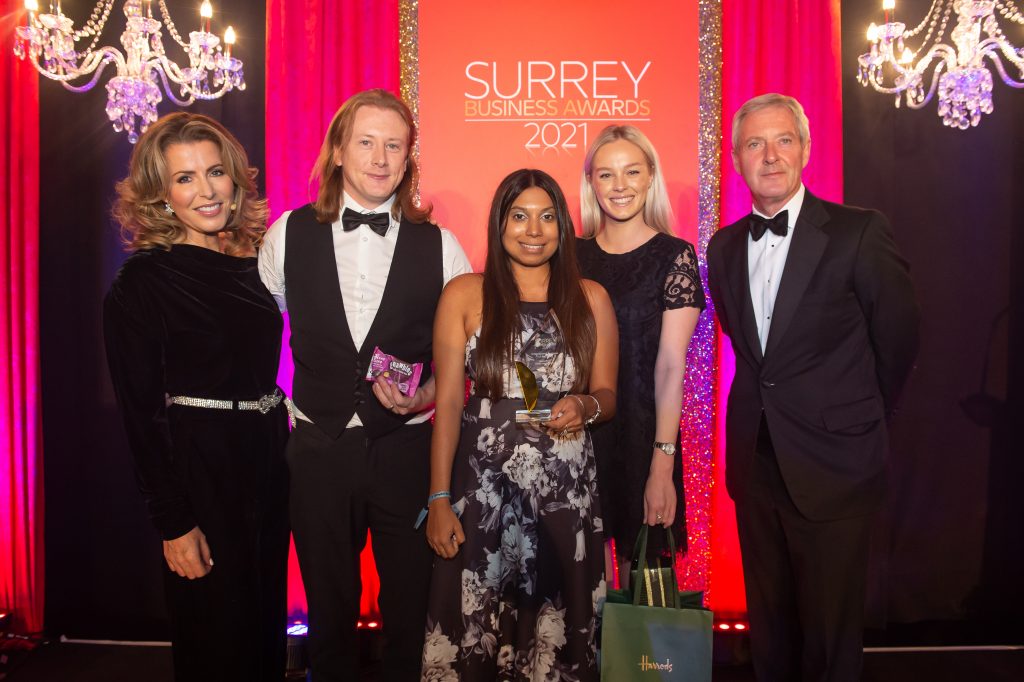 Free-From Food Brand Creative Nature Shines At Surrey Business Awards Creative Nature - Int Biz of the Year - 2021
