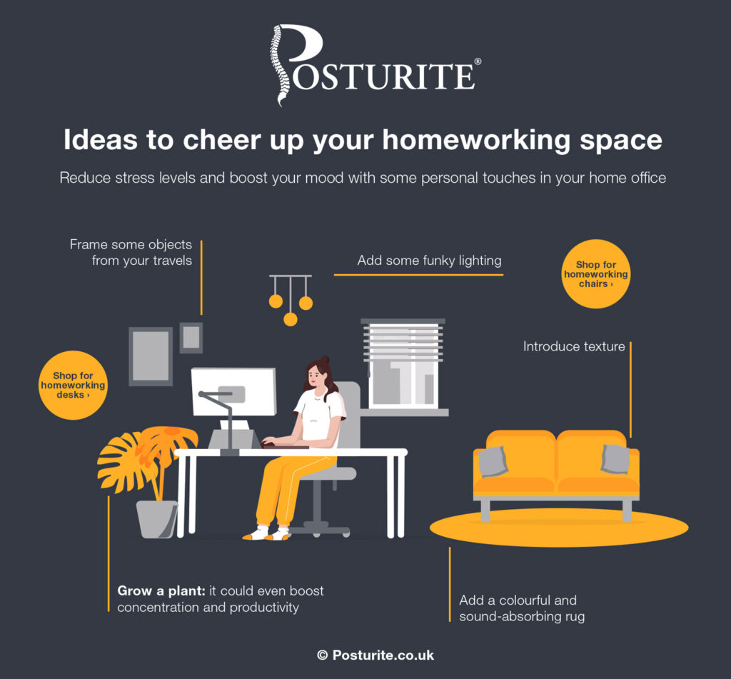 Ideas to cheer up your homeworking space
