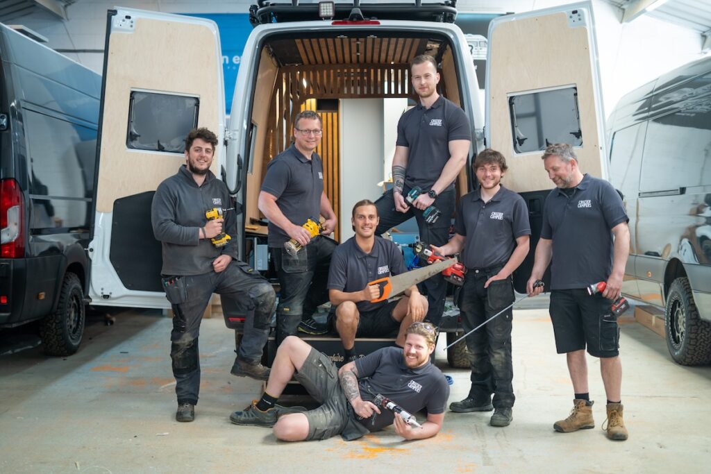 Campers acknowledges the impact of the North West adoption programme The Crozier Campers team