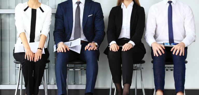 candidates waiting for job interview