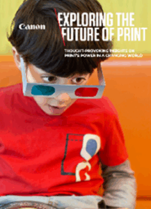 Canon-Exploring the Future of Print
