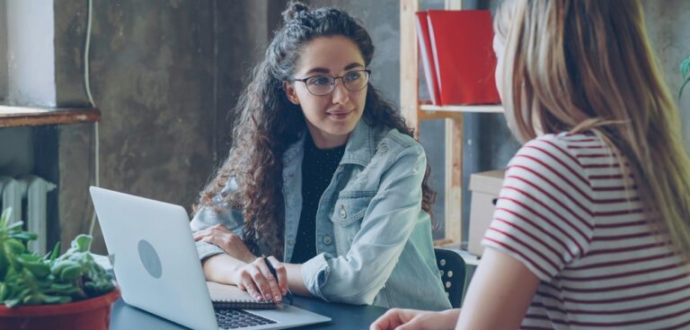 Female tech founders are central to the UK’s competitiveness Female founders - two women in office