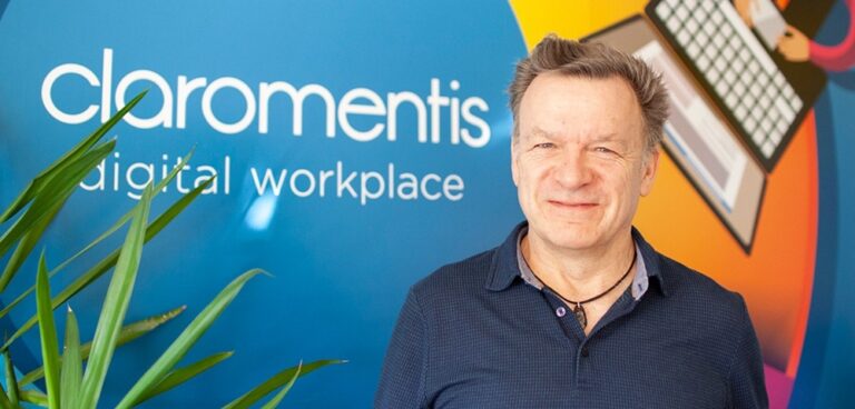 Nigel Davies, the CEO of digital workplace platform - Claromentis