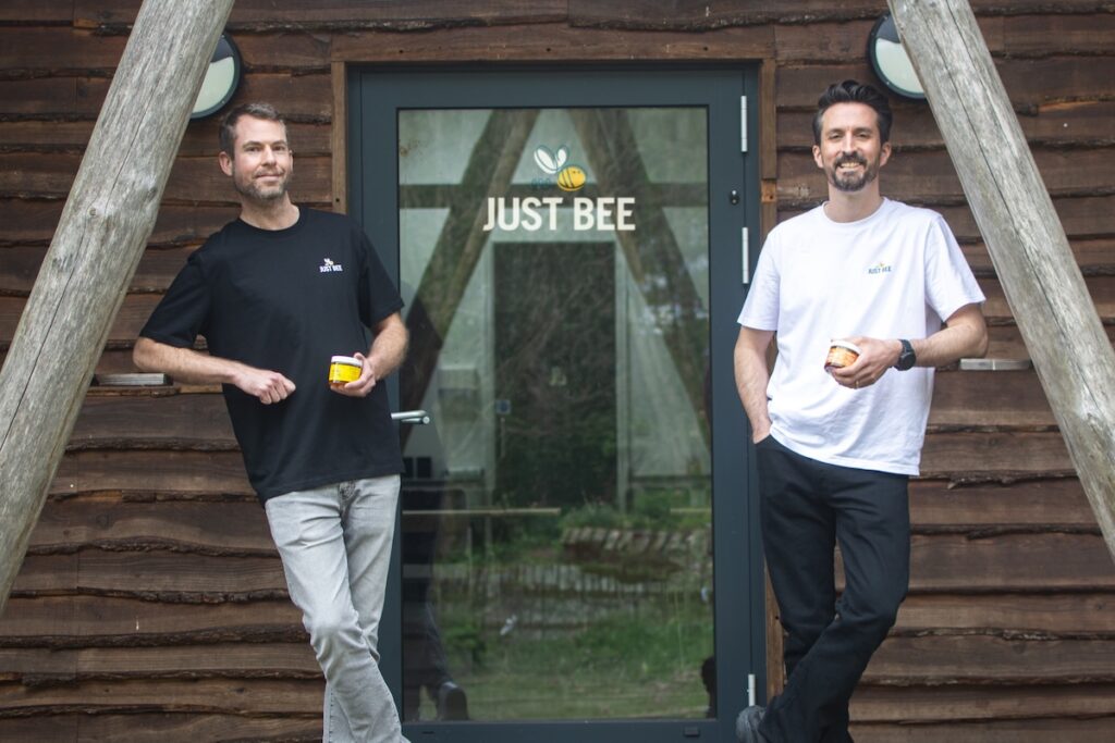 Just Bee Honey, co-founded by Joe Harper and Andy