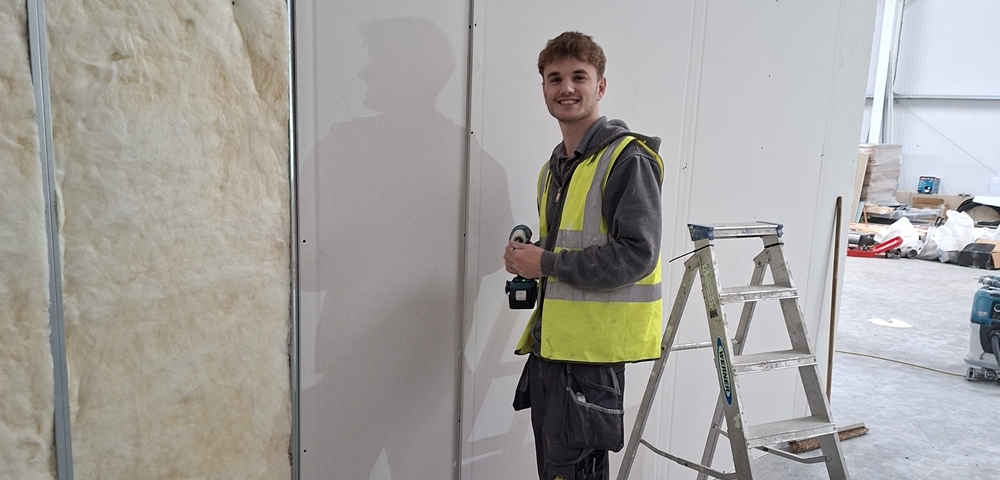 Derby apprentice Harrison named among best young tradespeople in the country Twenty-one-year-old Harrison Priestley, who works for Derby-based DSP (Interiors), is one of just three finalists in the Apprentice of the Year